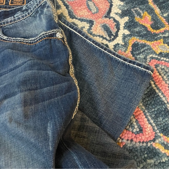 ROCK REVIVAL Harper Straight Denim Blue Jeans - Picture 6 of 7